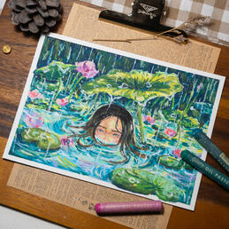 Drowning in Monet&#39;s pool